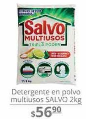 Detergente en polvo multiusos salvo 2kg