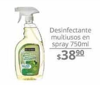 Desinfectante multiusos en spray 750ml