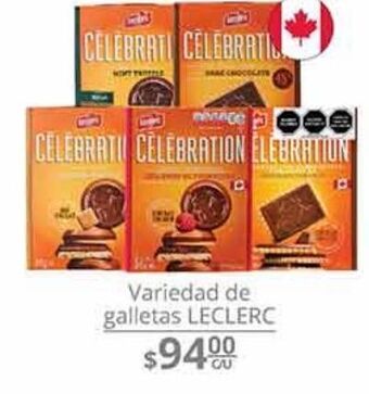 La Comer Variedad de galletas leclerc oferta