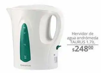 La Comer Hervidor de agua andrómeda taurus 1.7lt oferta