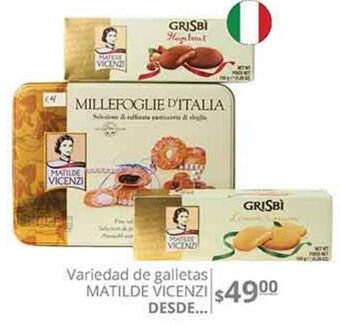Variedad de galletas matilde vicenzi