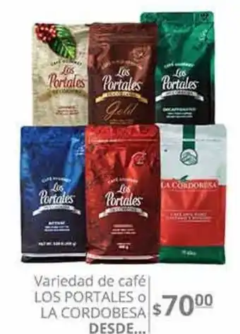 La Comer Variedad de café los portales o la cordobesa oferta