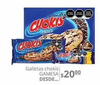 La Comer Galletas chokis gamesa oferta