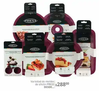 Variedad de molde de silicon press