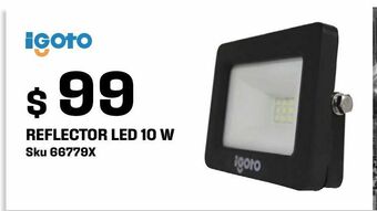 Sodimac Homecenter Reflector led 10w oferta
