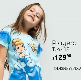 Playera t. 4- 12