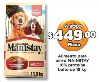 Super Aki Alimento para Perro Purina Mainstay 15kg oferta