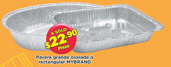 Pavera Grande Ovalada ó Rectangular Mybrand