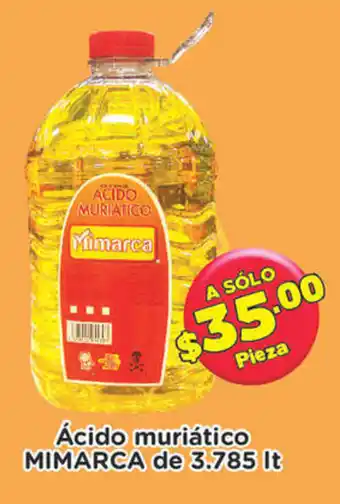Ácido Muriático Mimarca 3.785lt