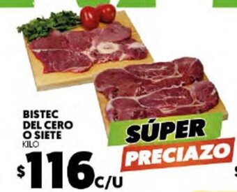 Bistec del Cero o Siete