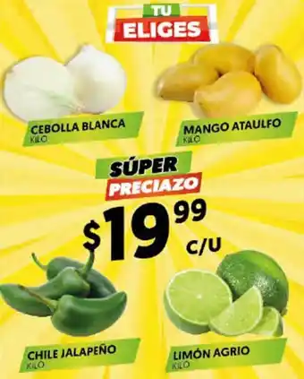 Merco Cebolla Blanca / Mango Ataulfo / Chile Jalapeño / Limón Agrio oferta