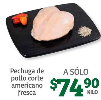 Pechuga de Pollo Corte Americano Fresca