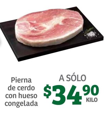 Soriana Híper Pierna de Cerdo con Hueso Congelada oferta