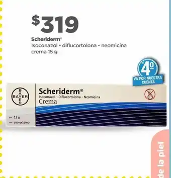 Bodega Aurrerá Scheriderm crema 15g oferta
