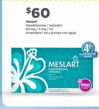 Meslart ampolleta 1ml y jeringa con aguja