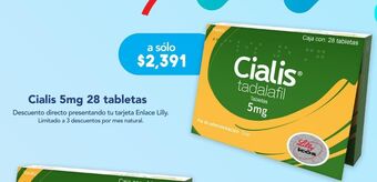 Farmacia San Pablo Cialis tab 5mg caj c/28 oferta