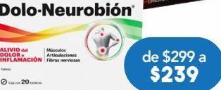 Farmacia San Pablo Dolo neurobion tbl 50mg caj c/20 oferta
