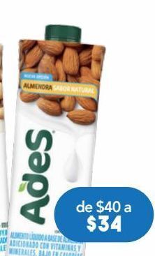 Farmacia San Pablo Ades bebida de soya natural ligh c/946ml oferta