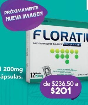 Farmacia San Pablo Floratil cap 200mg caj c/12 oferta