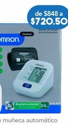 Farmacia San Pablo Omron baumanometro hem-7120 c/2pzs oferta