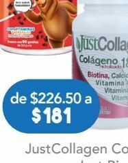 Farmacia San Pablo Justcollagen colageno hidrolizado c/90 oferta