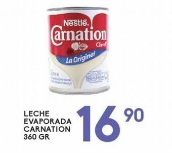 Alsuper Leche evaporada carnation 360 gr oferta