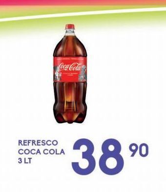 Alsuper Refresco coca cola 3 lt oferta