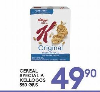 Alsuper Cereal special k kelloggs 550 grs oferta