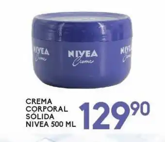 Alsuper Crema corporal solida nivea 500 ml oferta