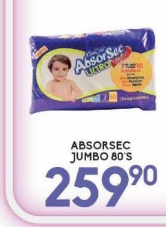 Alsuper Absorsec jumbo 80 s oferta