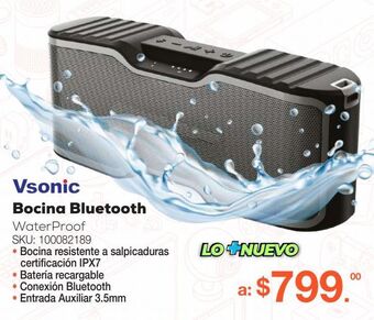 Bocina Billboard Link True Wireless Negra