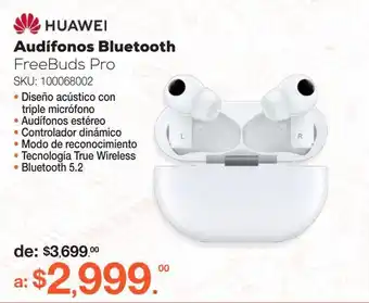 RadioShack Audífonos bluetooth freebuds pro huawei oferta