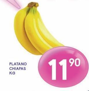 Alsuper Plátano chiapas kg oferta