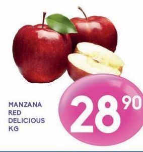 Alsuper Manzana red delicious kg oferta