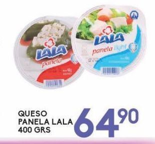 Alsuper Queso panela lala 400g oferta