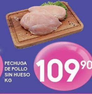 Pechuga de pollo sin hueso kg