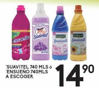Alsuper Suavizante suavitel, ensueño 740ml oferta