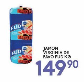 Jamón virginia de pavo fud kg