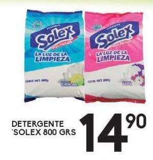 Alsuper Detergente solex 800g oferta