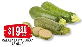 Soriana Híper Calabaza Italiana / Criolla oferta