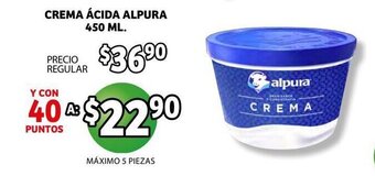 Crema Acida Alpura 450 ml