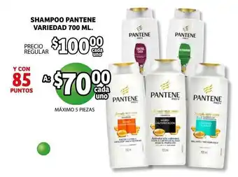 Shampoo Pantene Variedad 700 ml