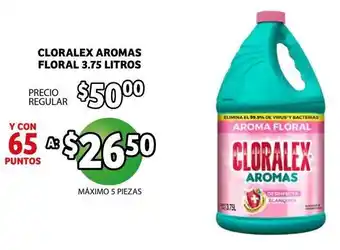 Cloralex Aromas Floral 3.75 Litros