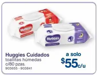 Farmacias Benavides Toallitas húmedas para bebé huggies c/80 pzas oferta