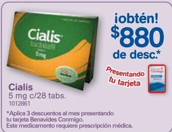 Cialis 5mg c/28 tabs