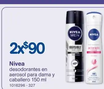 Farmacias Benavides Desodorante nivea 150ml x 2un oferta