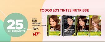 DelSol Tintes para cabello nutrisse oferta