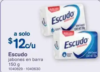 Farmacias Benavides Jabón en barra escudo 150g oferta