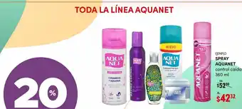 Spray para cabello aquanet