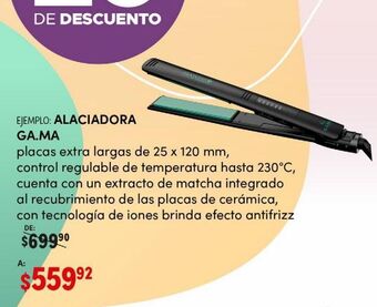 Alaciadora gama
